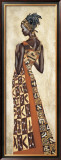 Femme Africaine II Prints by Jacques Leconte