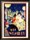 British Empire Exhibition, LNER Poster, 1925 Framed Giclee Print by C R W Nevinson