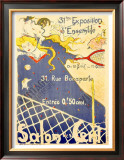 Salon des Cent Framed Giclee Print by Lobel 