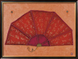 Chinese Fan Prints by Diana Thiry