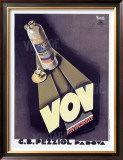 VOV Framed Giclee Print by Marcello Nizzoli