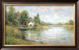 Aan de Waterkant IV Prints by Rob De Haan