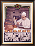 Backerei Conditorei Framed Giclee Print by R. Weiss