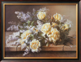 Still Life with Yellow Roses Posters by Raoul 