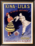 Kina Lilas Framed Giclee Print by Perran 