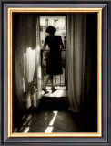 Reminiscing in the Window I Prints by Lesley G. Aggar