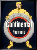 Continental Pneumatic Tire Framed Giclee Print
