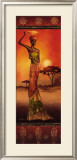 Masai Water Carrier Art by Nicola Rabbett