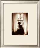 Reminiscing in the Window III Art by Lesley G. Aggar