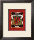 Pepper Seed Pack Framed Giclee Print