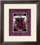 Eggplant Seed Pack Framed Giclee Print
