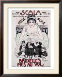 Scala to Bruxelles Framed Giclee Print by Jean-Dominque Van Caulaert