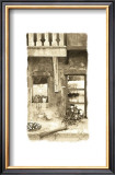 House with Flower Pots Posters by Chauve Auckenthaler