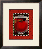 Tomato Seed Pack Framed Giclee Print