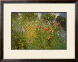 Garden Is A Sea Of Flowers Prints by Ross Sterling Turner
