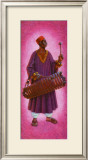Man with Xylophone Print by Wolfgang Otto