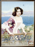 Lago di Como, Italy Framed Giclee Print