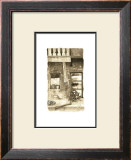 House with Flower Pots Posters by Chauve Auckenthaler