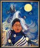 Spirit Dancer Framed Giclee Print by Georgia Lesley
