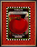 Tomato Seed Pack Framed Giclee Print