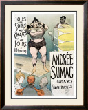 Andree Sumac Framed Giclee Print by Henri Gabriel Ibels