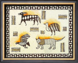 African Graffiti III Art by Jeff Mebuge