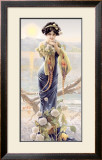 Gasper Camps Evening Hydrangea Framed Giclee Print by Gaspar Camps