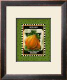 Squash Seed Pack Framed Giclee Print