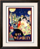 British Empire Exhibition, LNER Poster, 1925 Framed Giclee Print by C R W Nevinson