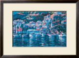Harbor Reflections Prints by John Cosby