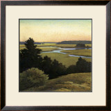 Evening Tide Poster by Sandy Wadlington