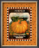 Pumpkin Seed Pack Framed Giclee Print