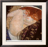 Danae Prints by Gustav Klimt