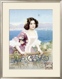 Lago di Como, Italy Framed Giclee Print
