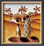 Peuple des sables Prints by Moga 