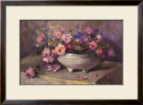 Pink and Red Prints by Edith White