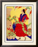 Red Dancer Framed Giclee Print