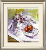 Pears and Pussy Willows Prints by Mary Whyte