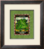 Lettuce Seed Pack Framed Giclee Print