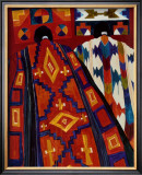 Tablitas and Blankets V Prints by Dolona Roberts