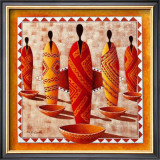 Ethnic Graphic II Poster by Moga 