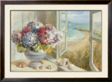 Coastal Hydrangea Prints by Danhui Nai