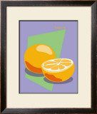 Tangerine Framed Giclee Print by ATOM 