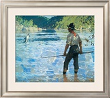 Salmon Fishing, 1927 Posters by Frank Weston Benson