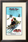 Flexible Flyer Sled Framed Giclee Print