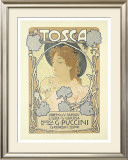 Tosca Framed Giclee Print by Leopoldo Metlicovitz