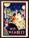 British Empire Exhibition, LNER Poster, 1925 Framed Giclee Print by C R W Nevinson