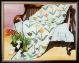Tulip Quilt Posters by Raenell Doyle