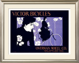 Victor Bicycles Framed Giclee Print by William H. Bradley