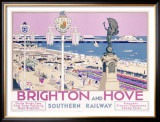 Brighton and Hoveii Framed Giclee Print by Kenneth Shoesmith